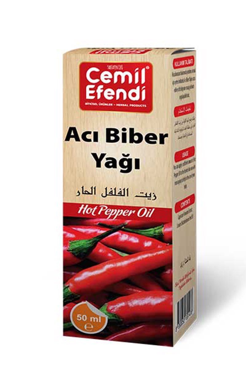Acı Biber Yağı 50 Ml. - Görsel 2