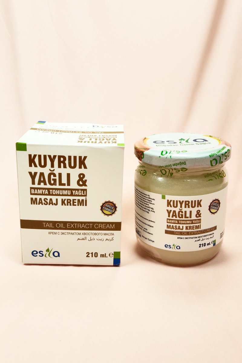 Esila Kuyruk Yağlı Masaj Kremi 210ml Akıllı Krem mudanis - Görsel 4