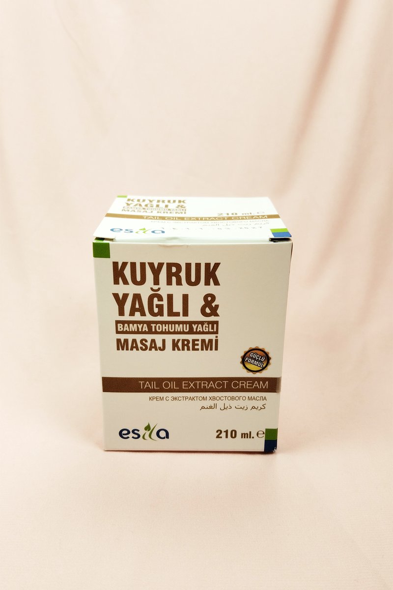 Esila Kuyruk Yağlı Masaj Kremi 210ml Akıllı Krem mudanis - Görsel 3