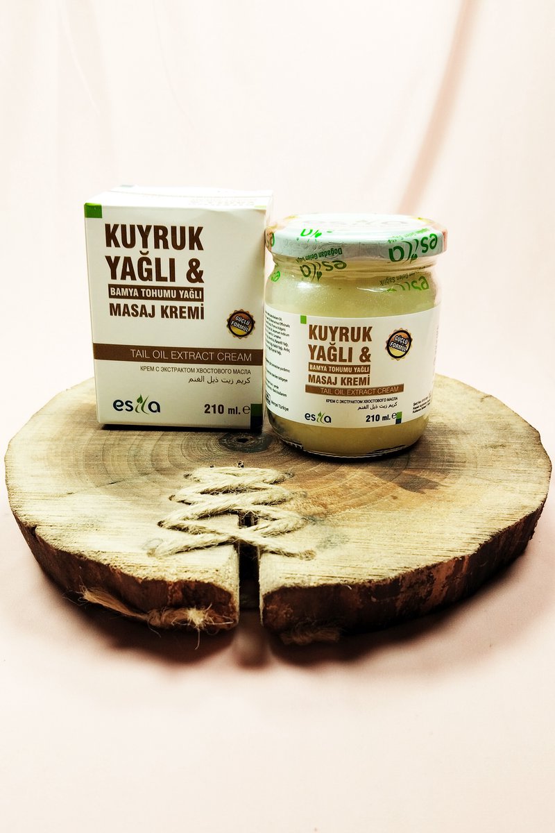 Esila Kuyruk Yağlı Masaj Kremi 210ml Akıllı Krem mudanis - Görsel 2