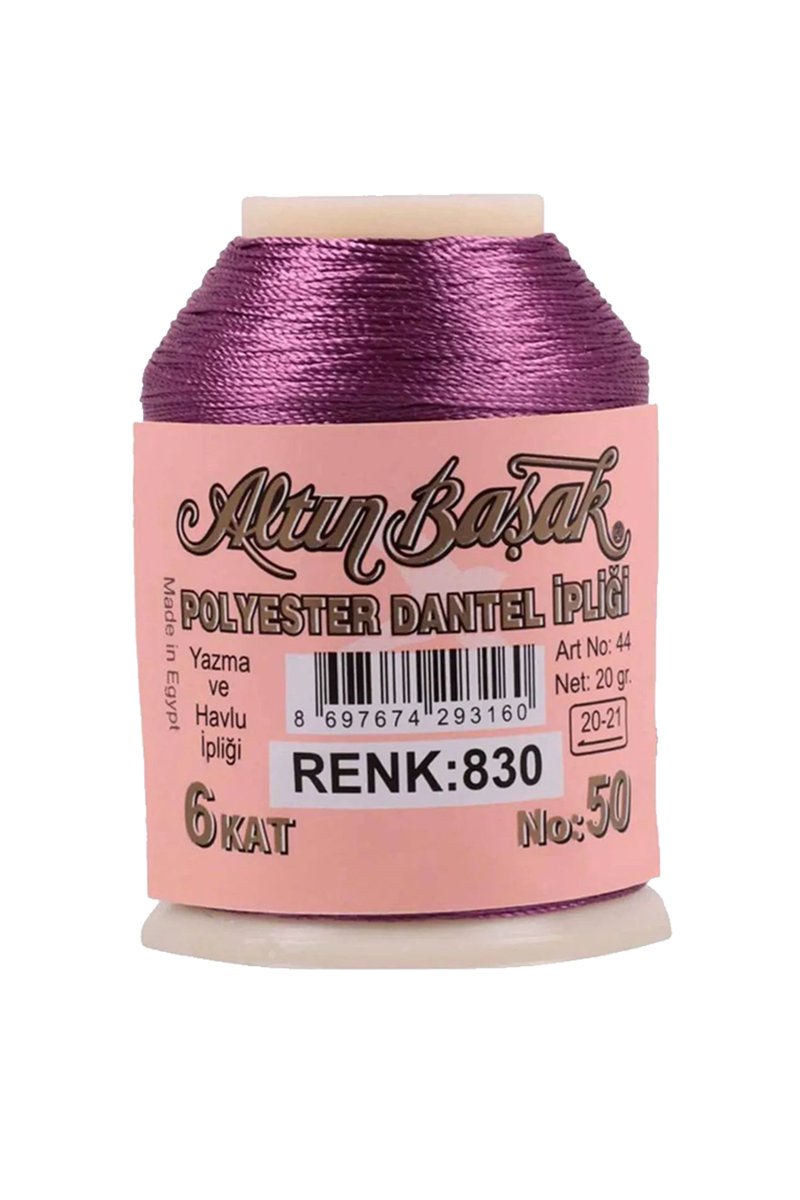 3 Adet Altınbaşak Oya ve Dantel İpi 20 gr - Royaleks - No: 830 - Görsel 3