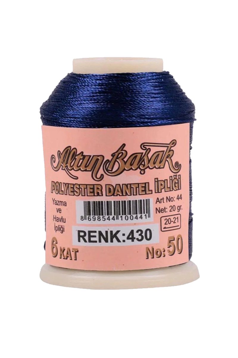 3 Adet Altınbaşak Oya ve Dantel İpi 20 gr - Royaleks - No: 430 - Görsel 3