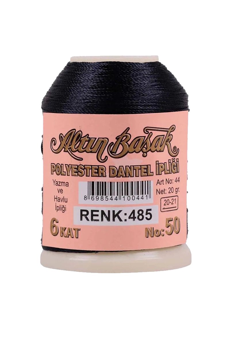 3 Adet Altınbaşak Oya ve Dantel İpi 20 gr - Royaleks - No: 485 - Görsel 3