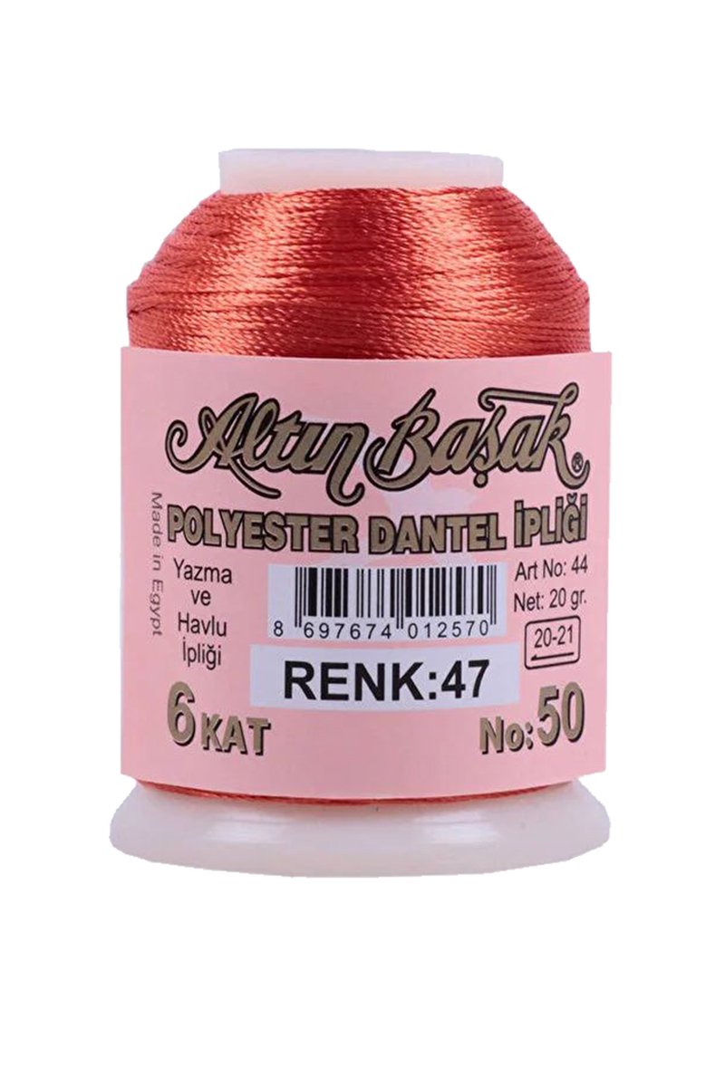 3 Adet Altınbaşak Oya ve Dantel İpi 20 gr - Royaleks - No: 047 - 089 - 021 - Görsel 3