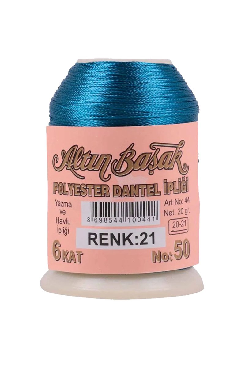 3 Adet Altınbaşak Oya ve Dantel İpi 20 gr - Royaleks - No: 047 - 089 - 021 - Görsel 5