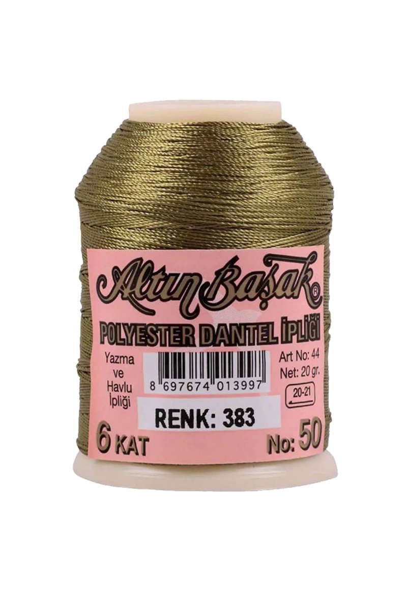 3 Adet Altınbaşak Oya ve Dantel İpi 20 gr - Royaleks - No: 301 - 087 - 383 - Görsel 5