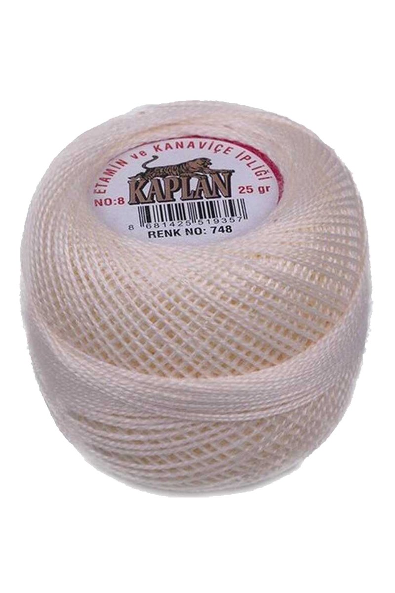 3 Adet Kaplan Etamin Ve Kanaviçe İpi 8 No Kod/Renk: 748 - 293 - 114 - Ryl - Görsel 2