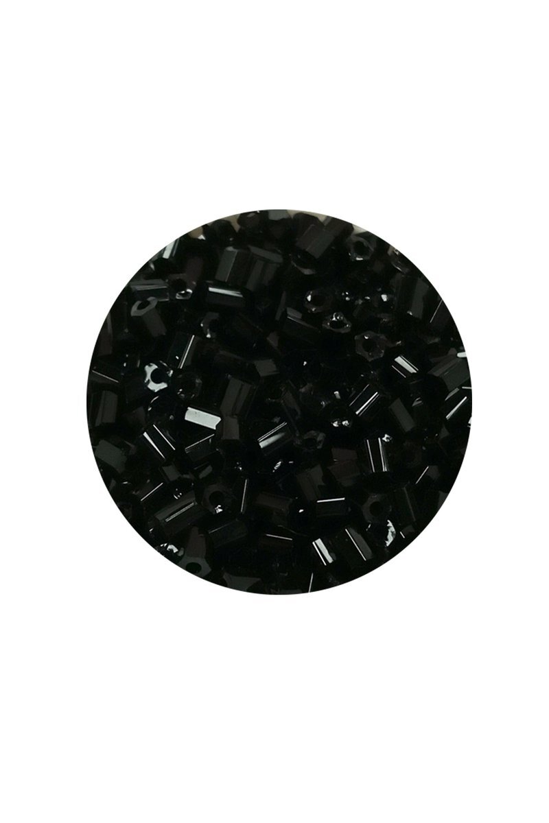 Kesme Cam Boncuk 2mm - 60 Gram - Siyah - BNC360 - Görsel 2