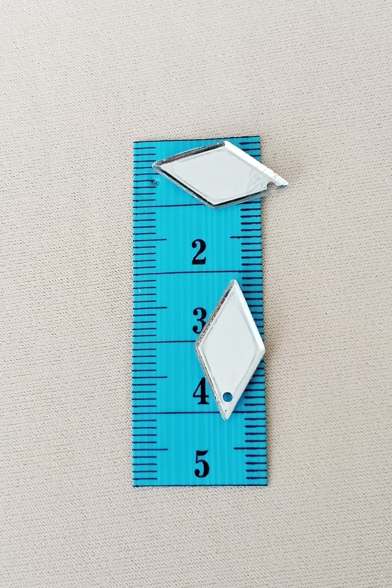 Oya Abiye Bileklik Kolye Pleksi Metalik Plastik Pul Gümüş Renk 24 gram 120 adet - BNC577 - Görsel 2