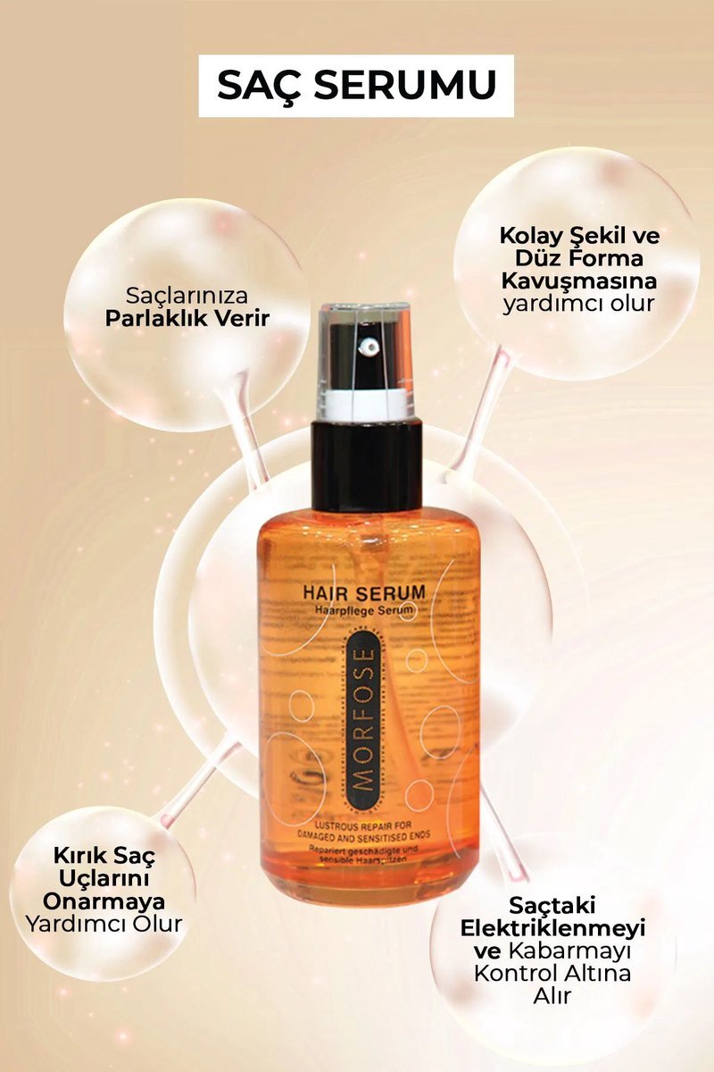 Argan Saç Serumu 75 ML - Boyalı ve Röfleli Saçlar - mrfs - Görsel 2