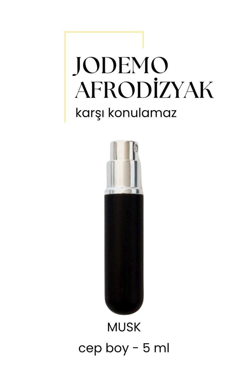 Afrodizyak Etkili Erkek Parfüm Cep Boy Musk 5ml - Görsel 3