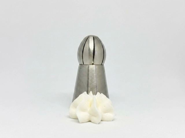 5'li Profesyonel Rus Top Duy Ucu Seti – 5.9 Cm Büyük Boy Paslanmaz Çelik Krema Sıkma Ve Fırfır Uçları - Görsel 5