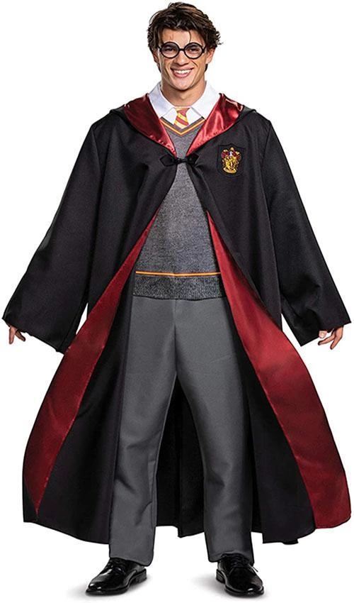 Harry Potter Gryffindor Cübbe Çocuk Boy - Harry Potter Kostümü 5-6 Yaş - Görsel 3