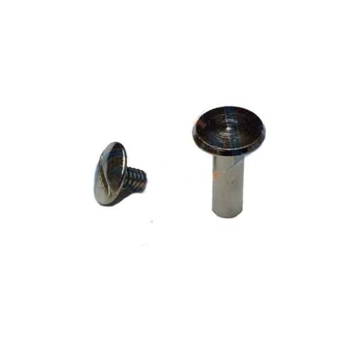 Cilt Menü, Katalog, Kartela Vidası, 6 Mm - Nikel, 1 Adet - Görsel 2
