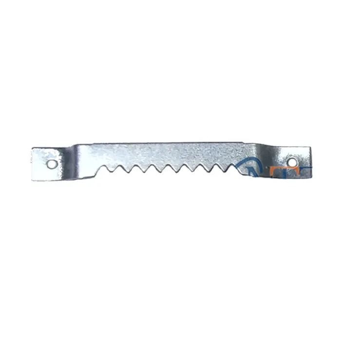 Tırtıklı Timsah Ağız Çerçeve Askı - Büyük, Çinko, 8x57mm, 1 Adet