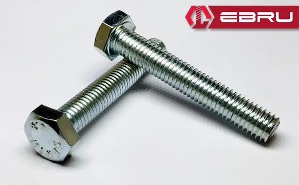 Altıgen, Altıköşe Akb Civata M10x15 - 100 Adet - Görsel 2
