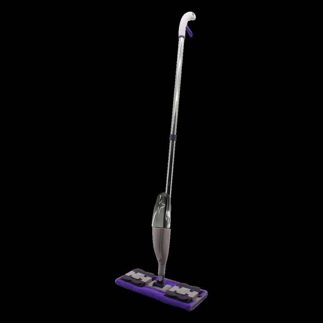 Spray Mop 270 ml Su Hazneli Mikrofiber Palet Mop 115 cm 360° - Görsel 2