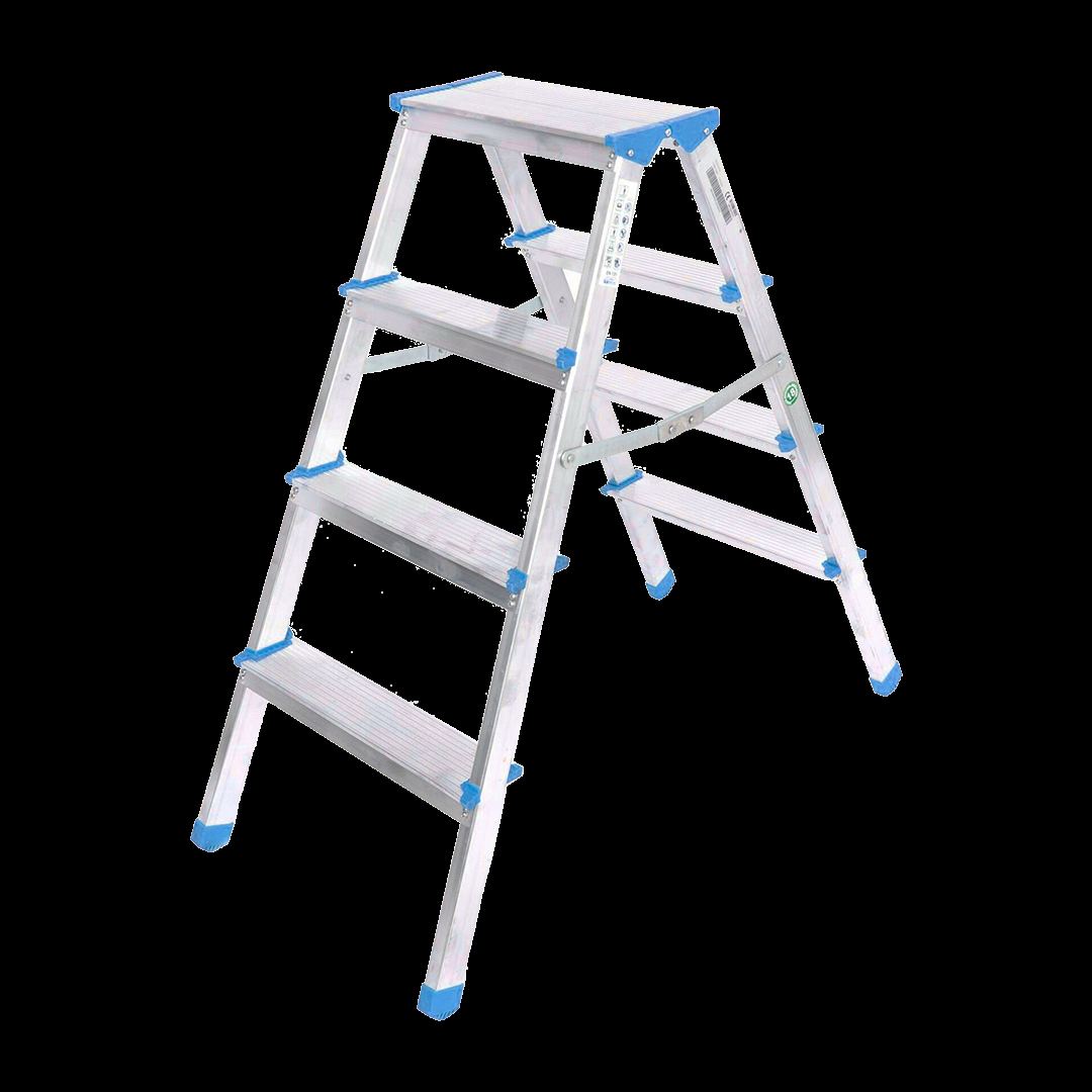 Alüminyum Çift Basamaklı Merdiven 92 cm (4+4) - Görsel 2