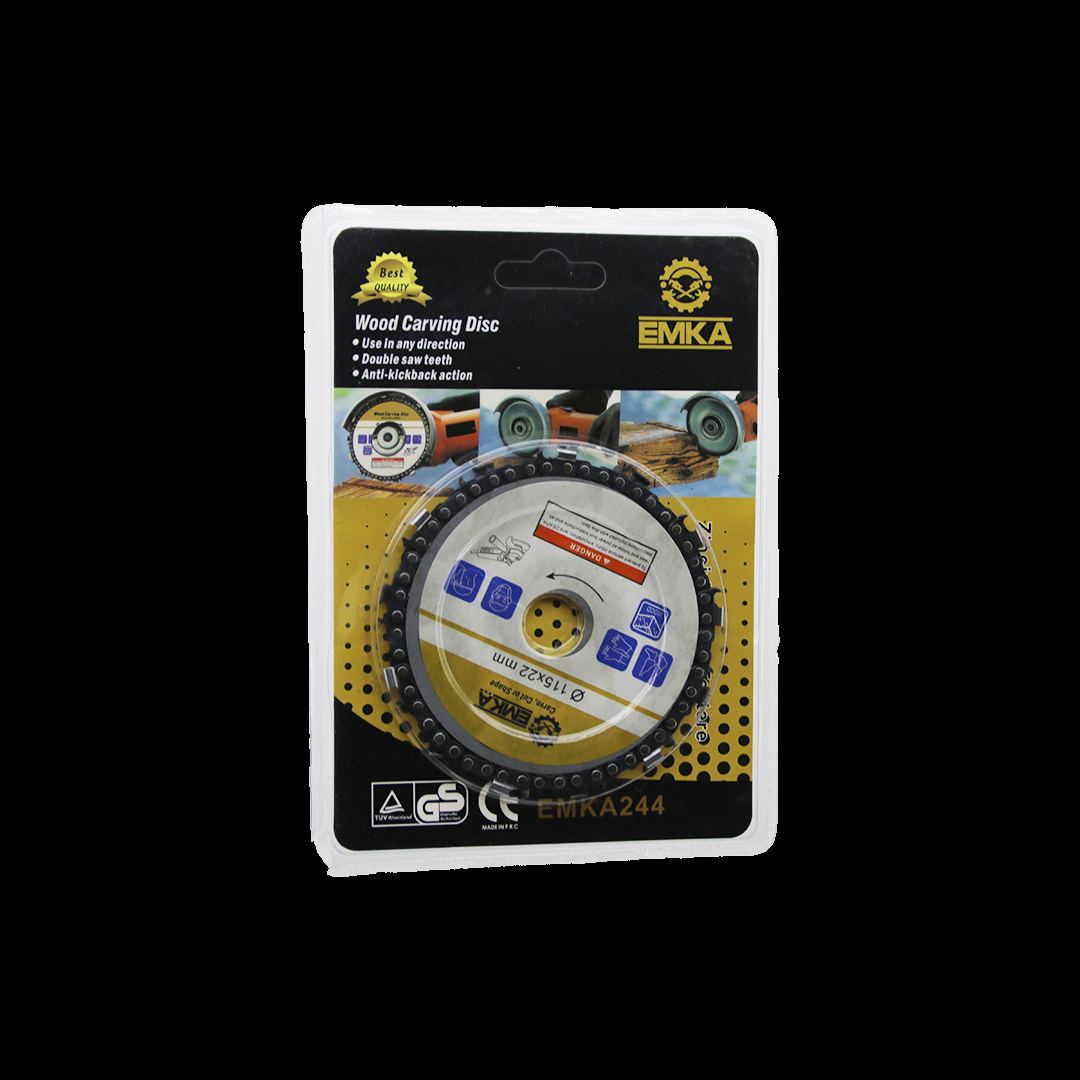 Ahşap Oyma Testere Diski 115x22 mm (Zincirli) - Görsel 2