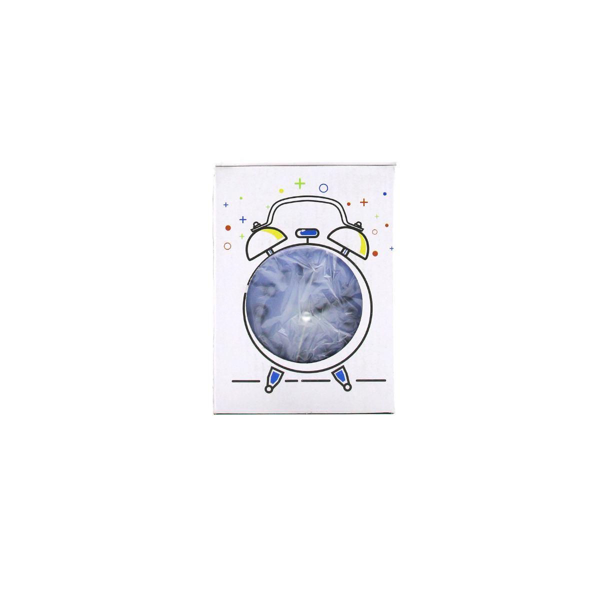 Yuvarlak Masa Çalar Saat 9 cm - Pilli Işıklı - Görsel 4